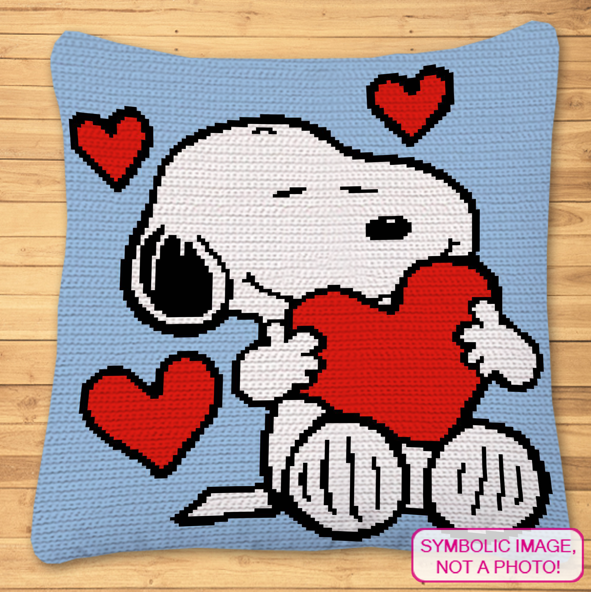 Crochet Snoopy  - SC Crochet Pattern