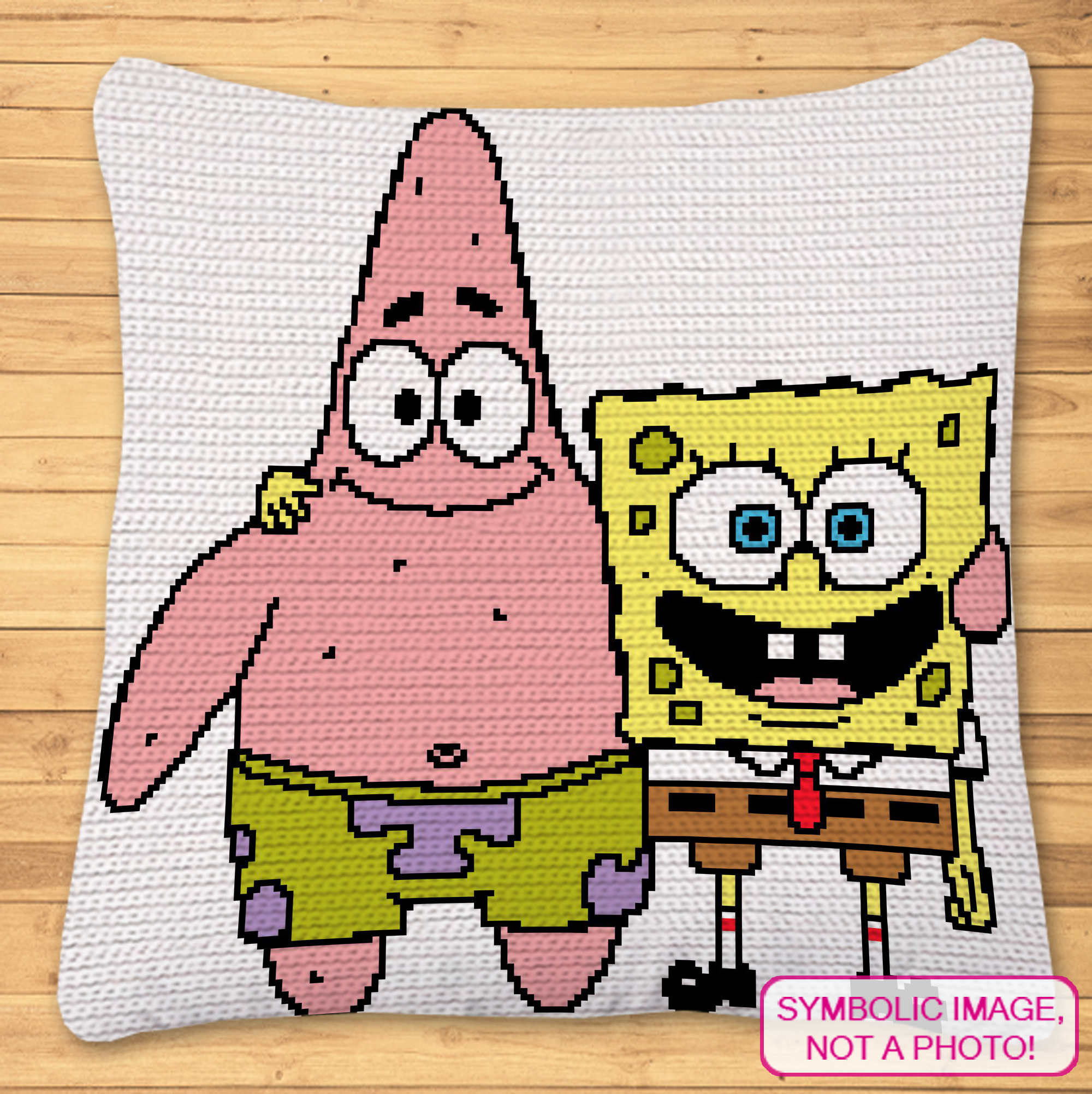 Spongebob and Patrick - SC Crochet Pattern