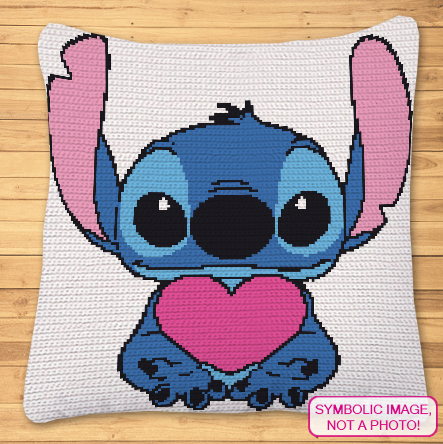 Stitch with a Heart - SC Crochet Pattern