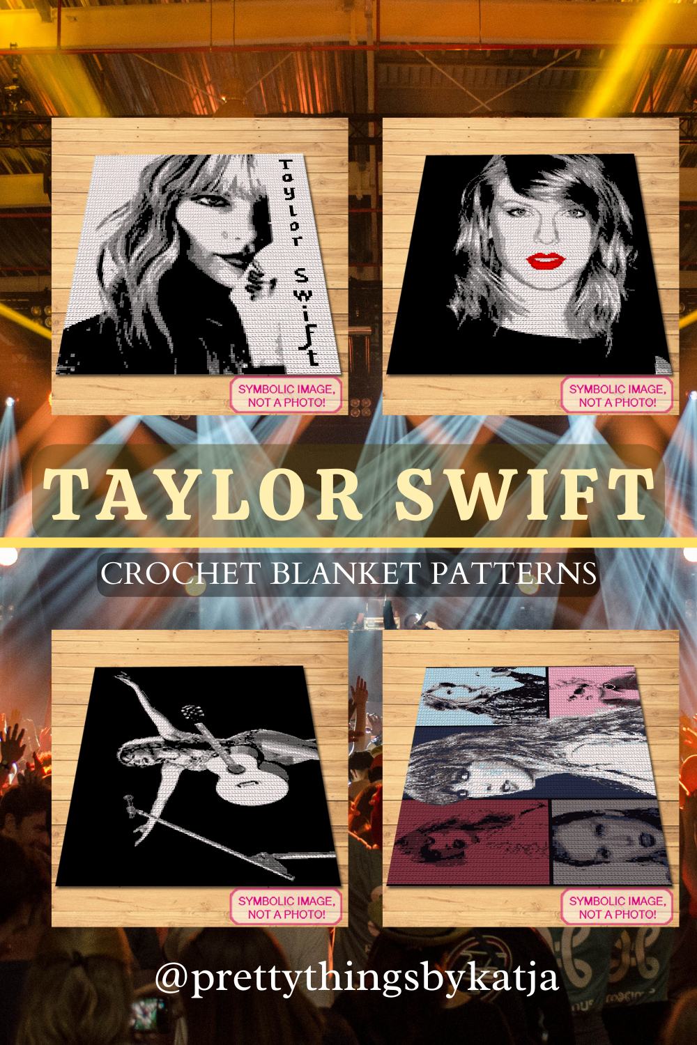 Taylor Swift Pattern Crochet Taylor Swift Eras Tour - SC Crochet Blanket Pattern – Pretty ...