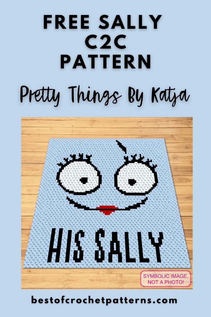 His Sally - FREE C2C Christmas Pattern