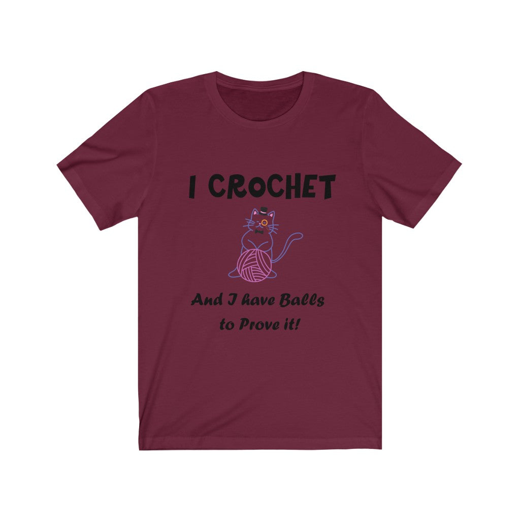 Funny Crochet Shirt.