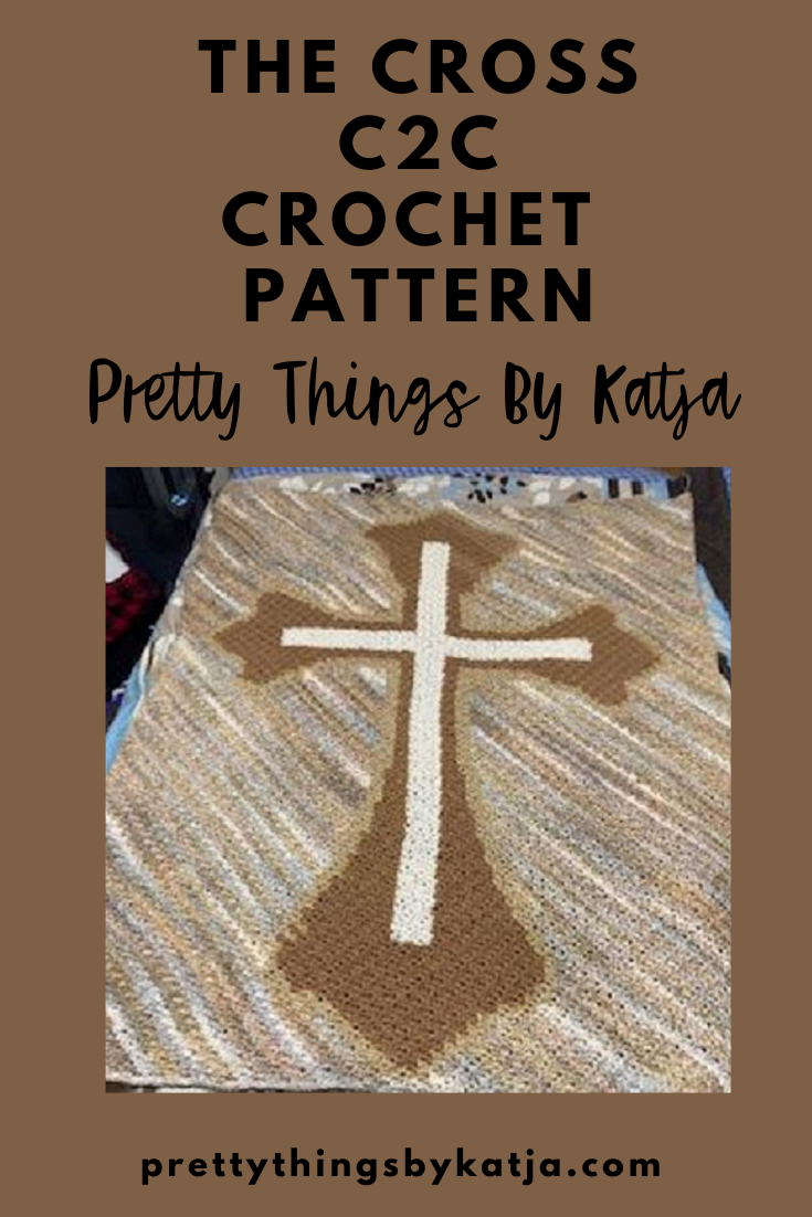Crochet Cross Pattern - C2C Graphgan Pattern
