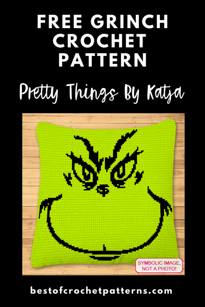Free Grinch Crochet Pillow Pattern