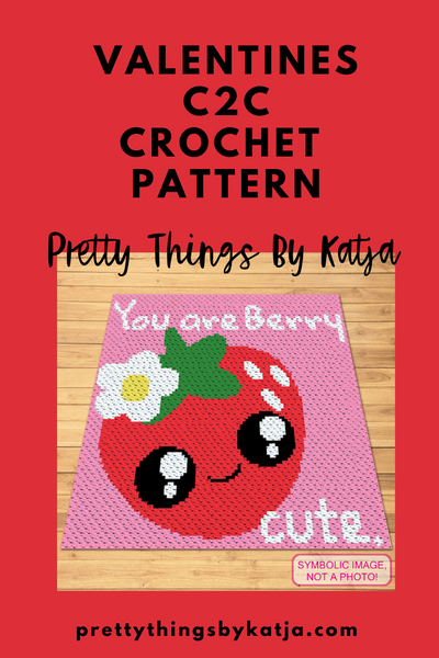 C2C Valentines  Crochet Blanket Pattern