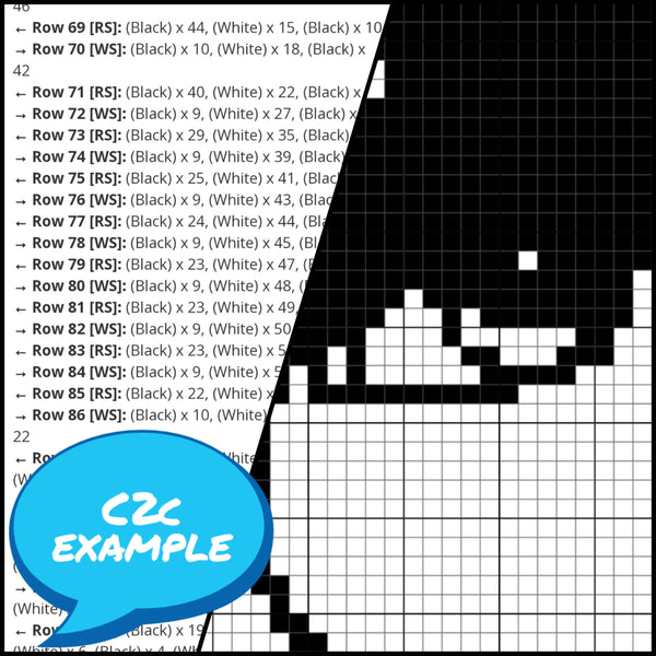 Corner to Corner Blanket Pattern