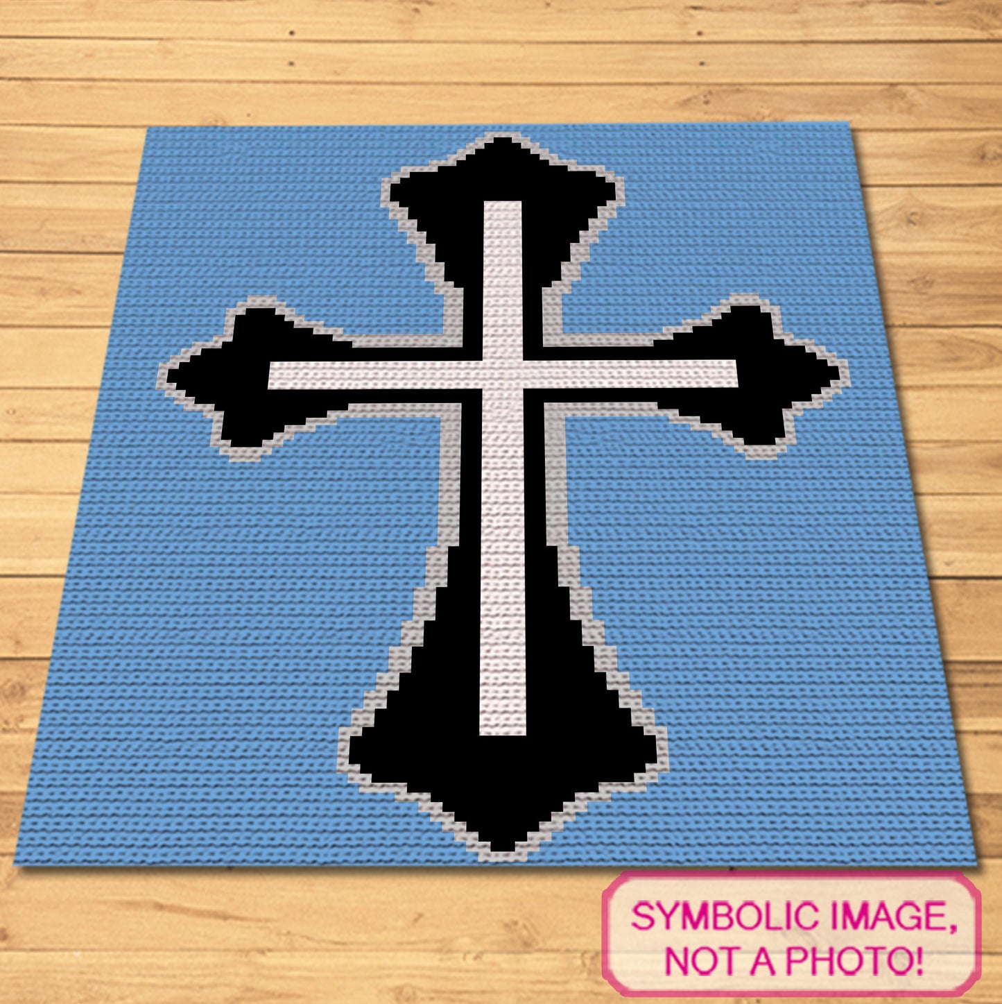 Crochet Cross Pattern, Crochet BUNDLE: Crochet Pillow Pattern, C2C Graphgan Pattern