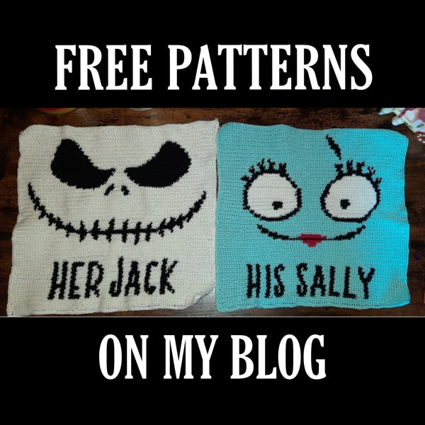 Her Jack - FREE Halloween Crochet Pillow Pattern