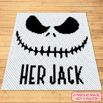 Her Jack - FREE C2C Halloween Crochet Pattern