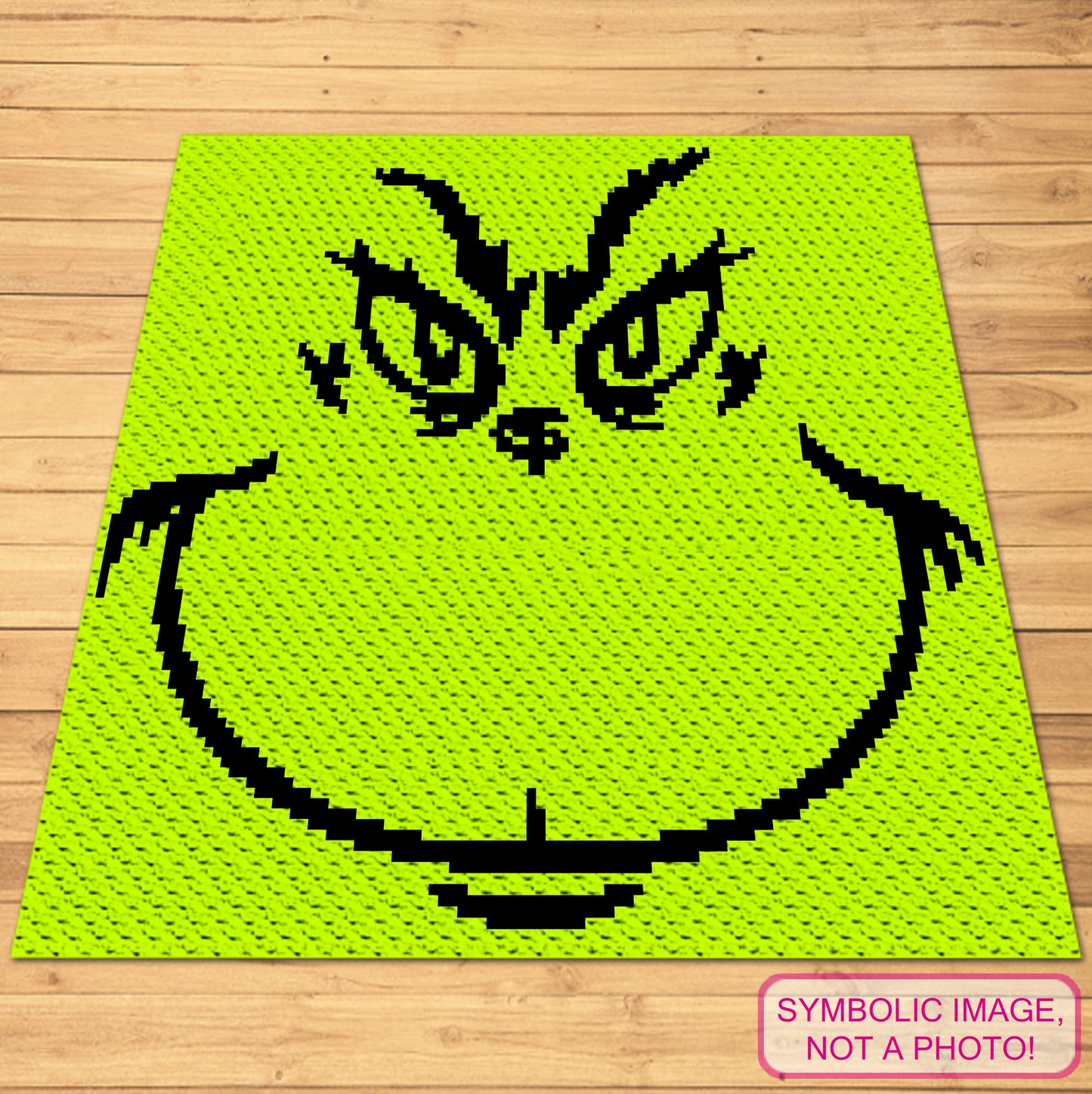 Free C2C Christmas Crochet Pattern - The Grinch
