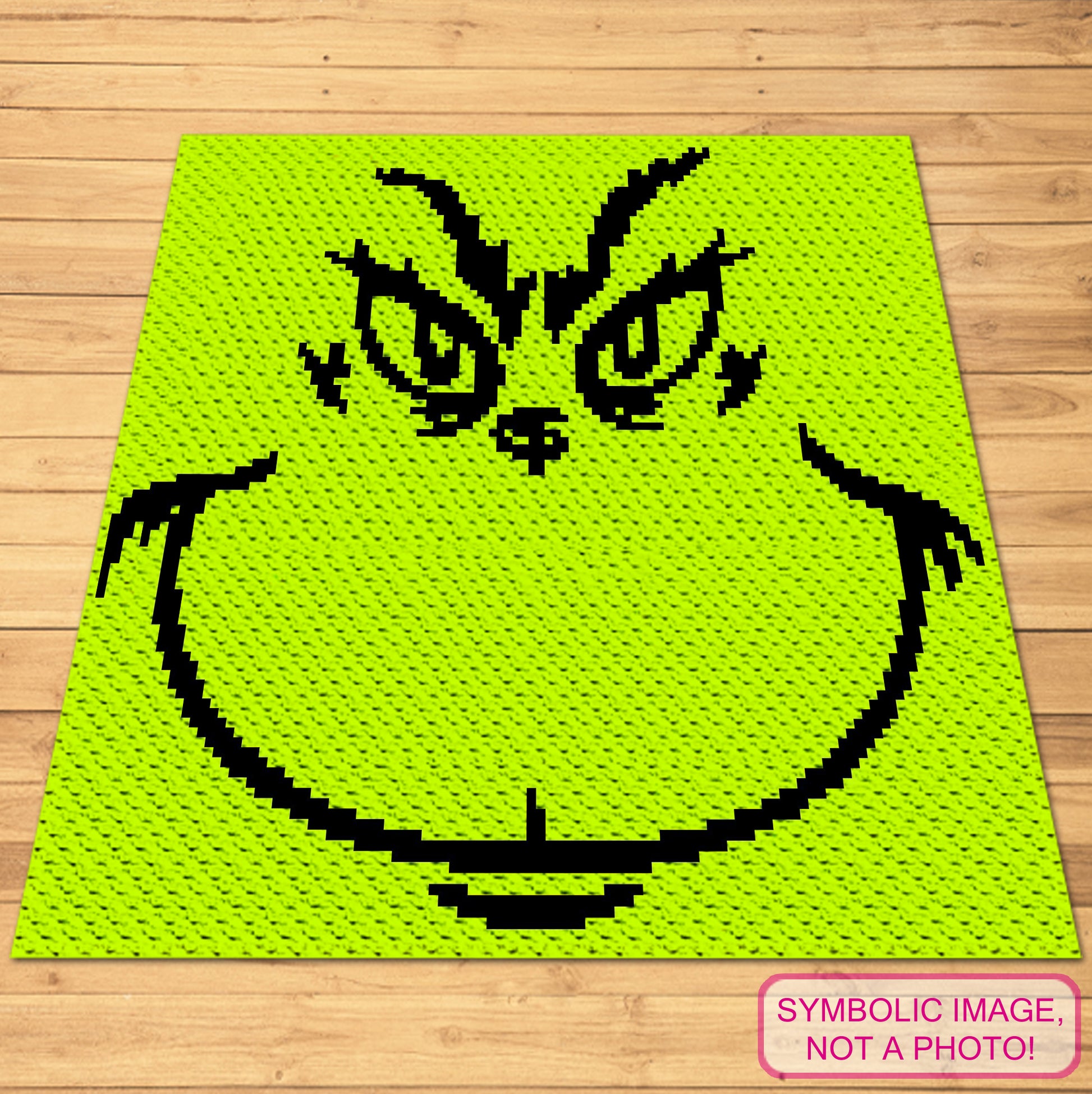Free C2C Christmas Crochet Pattern - The Grinch