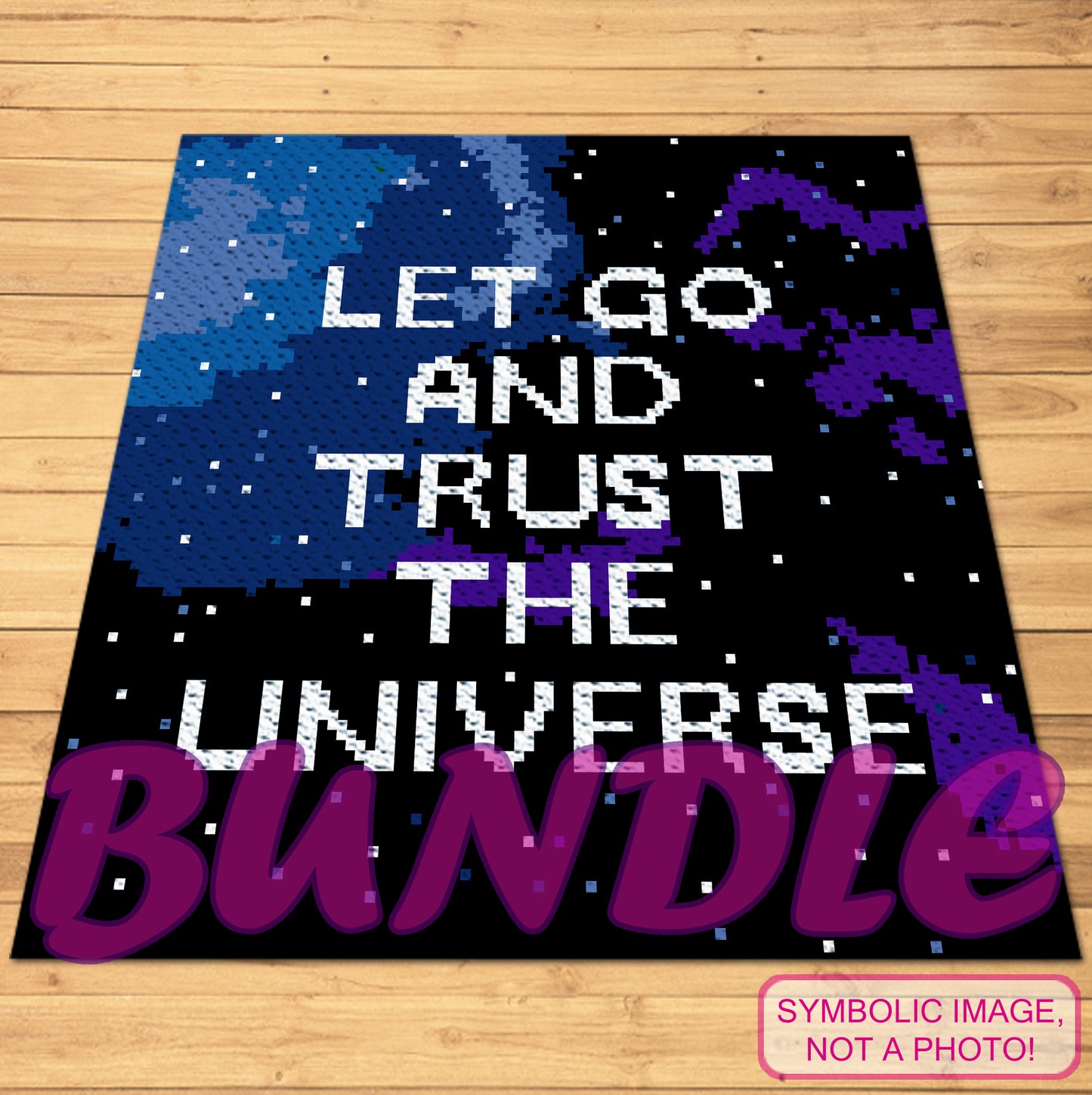 Crochet Space - Crochet BUNDLE: C2C Crochet Afghan, Tapestry Crochet Pillow Pattern