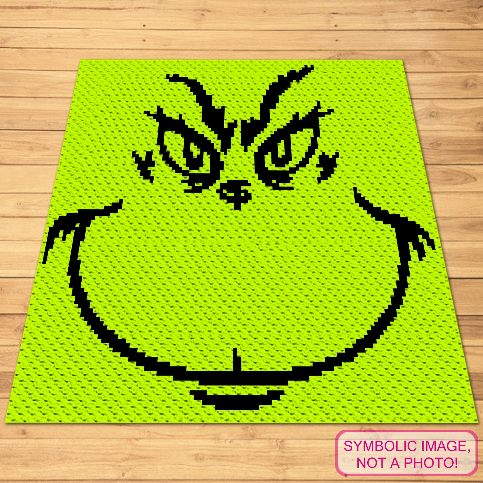 Free C2C Christmas Crochet Pattern - The Grinch