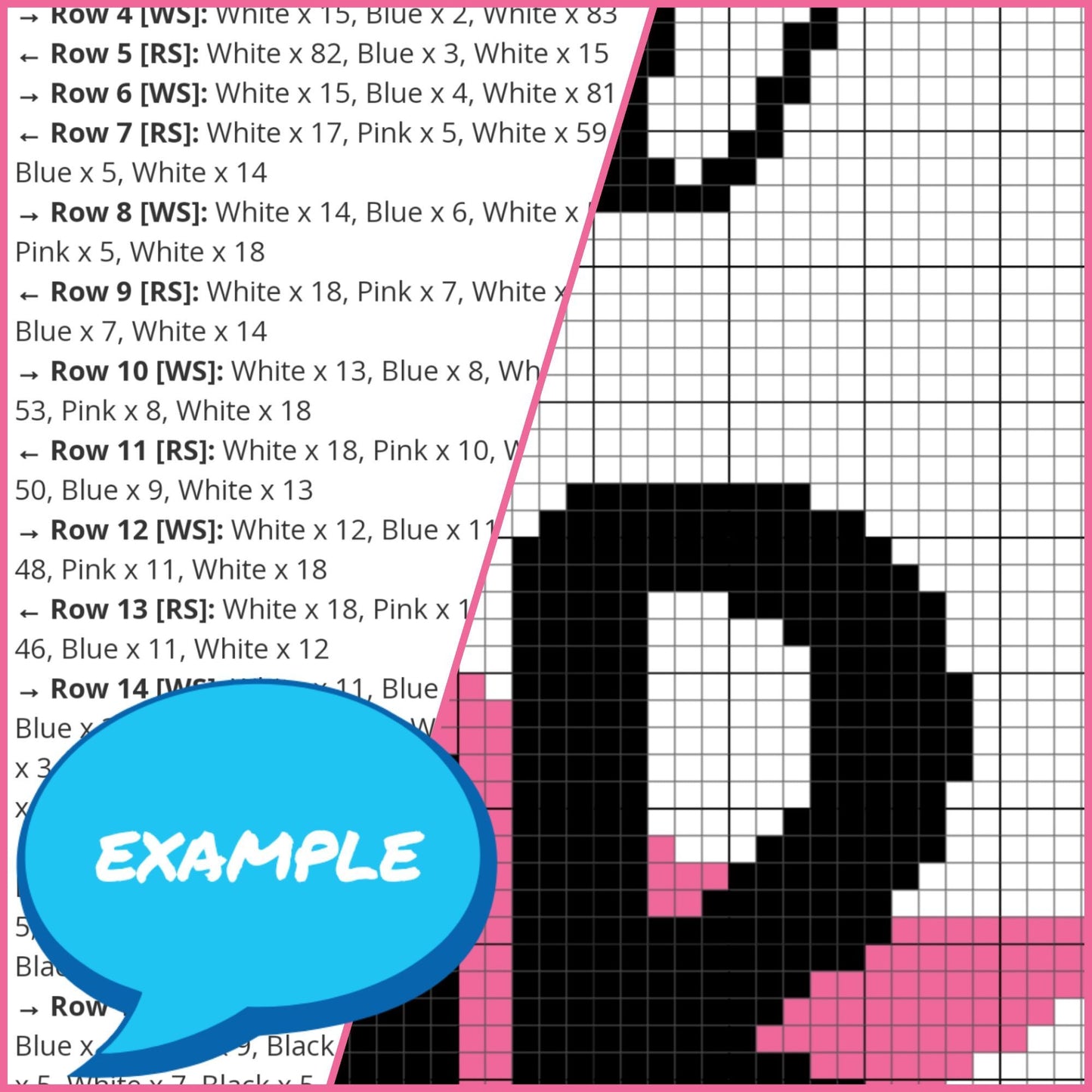 Thyroid Cancer Crochet Pattern - Tapestry Crochet Blanket, and Crochet Pillow Pattern