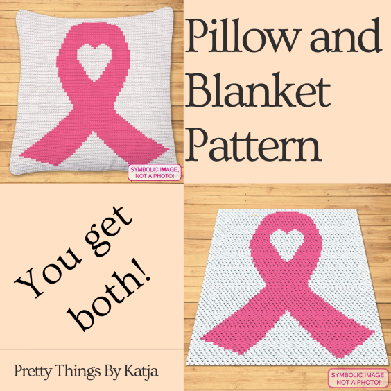Crochet Chemo, FREE Pink Ribbon Pattern - Tapestry Crochet Pattern