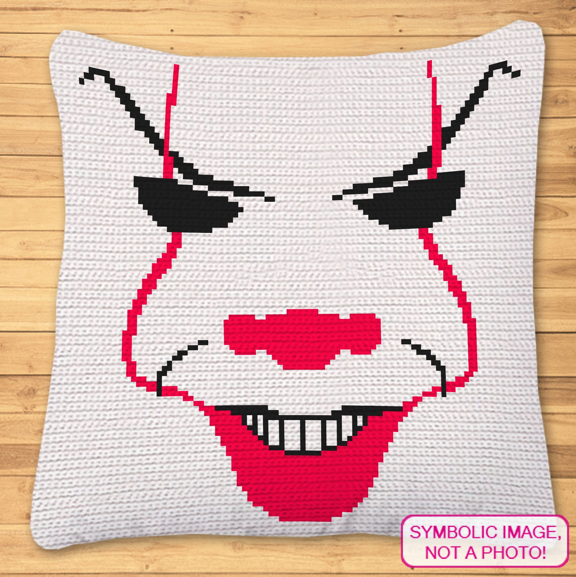 Scary Clown Crochet Pattern, FREE Pennywise Pattern - Tapestry Crochet – Pretty Things By Katja scary-clown-crochet-pattern-free-pennywise-pattern-tapestry-crochet-pretty-things-by-katja