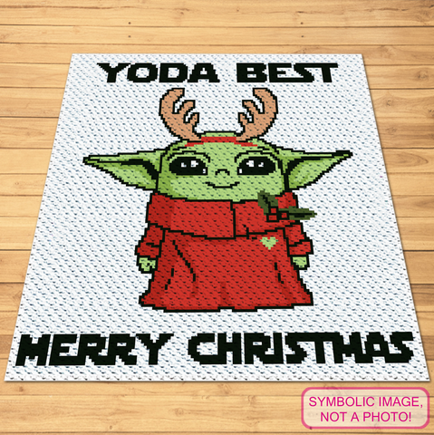 Christmas Yoda C2C Pattern