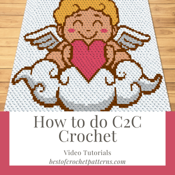How to do Corner to corner (C2C) crochet – video tutorial