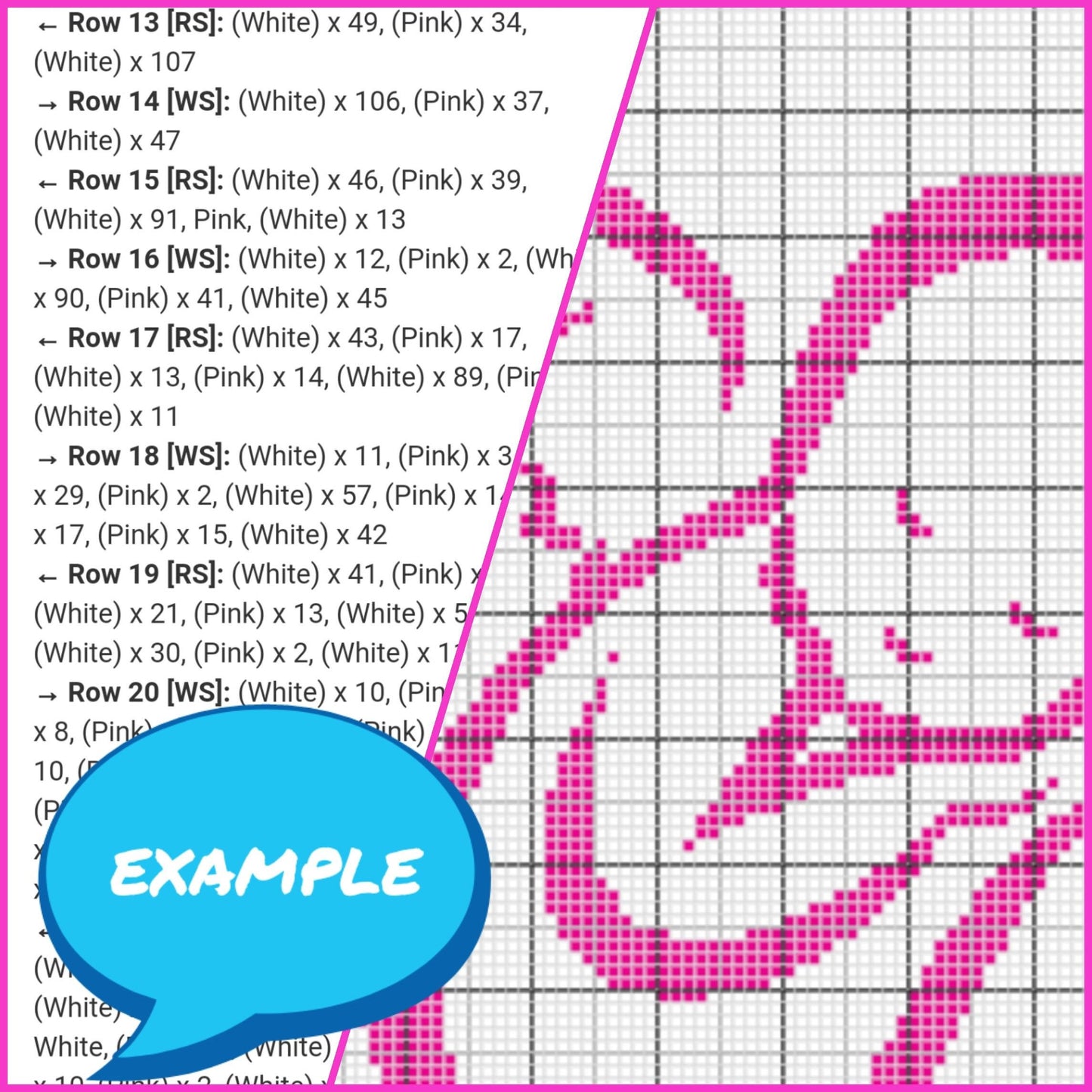 Crochet Newborn Blanket - My Definition of Perfect - Tapestry Crochet Baby Blanket Pattern