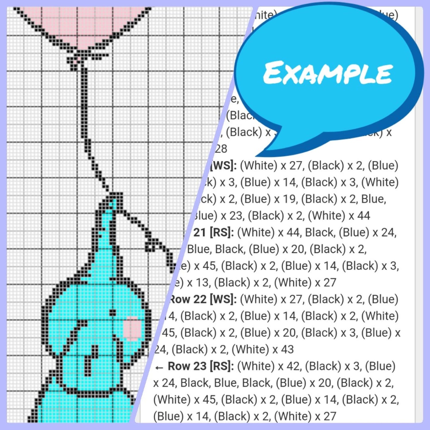 Mum and Baby Elephant Crochet Blanket - Tapestry Crochet Pattern with Written Instructions