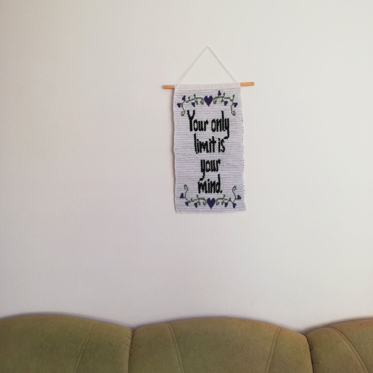 Crochet Wall Hanging Pattern - Your Only Limit