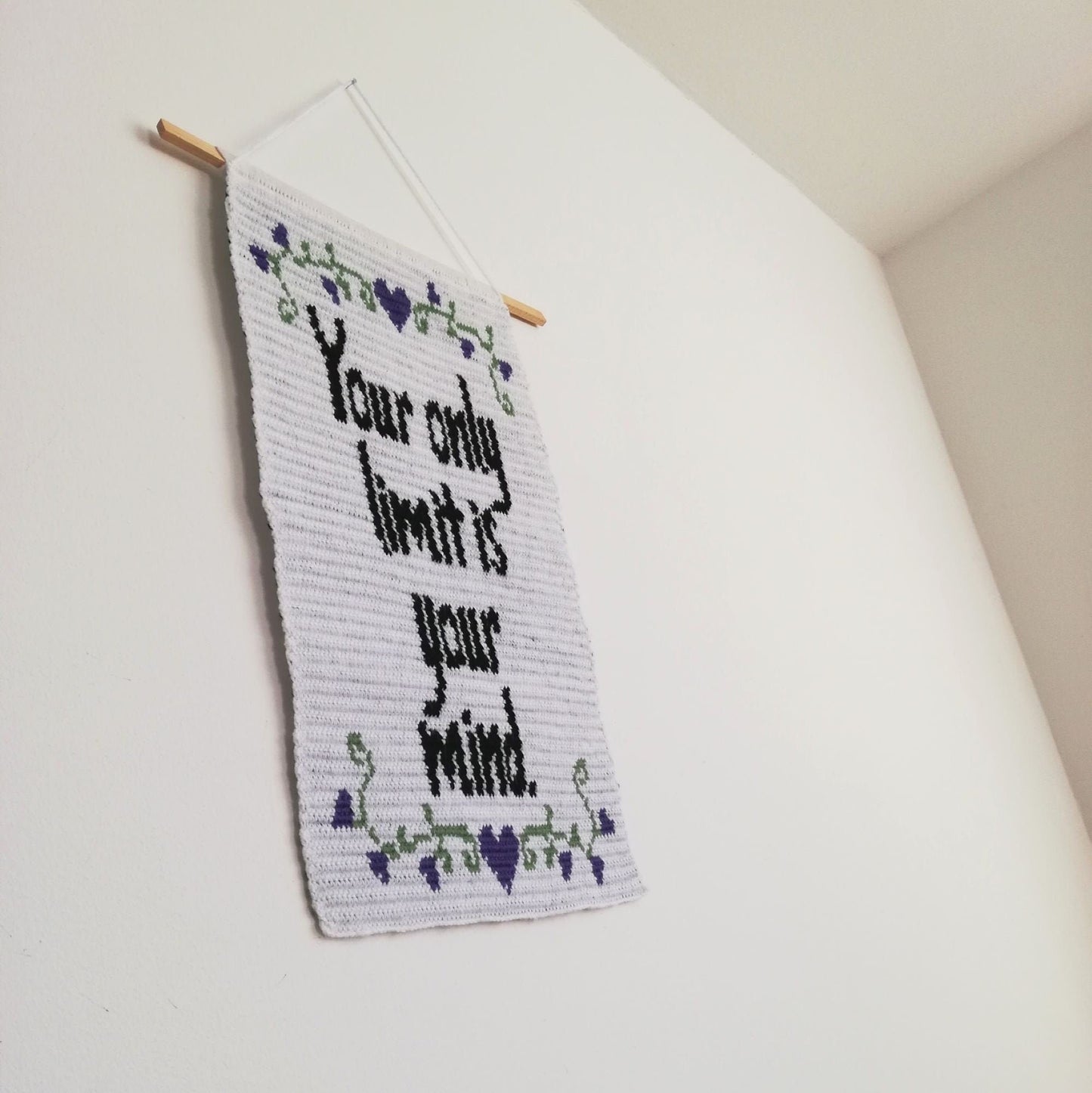 Crochet Wall Hanging Pattern - Your Only Limit