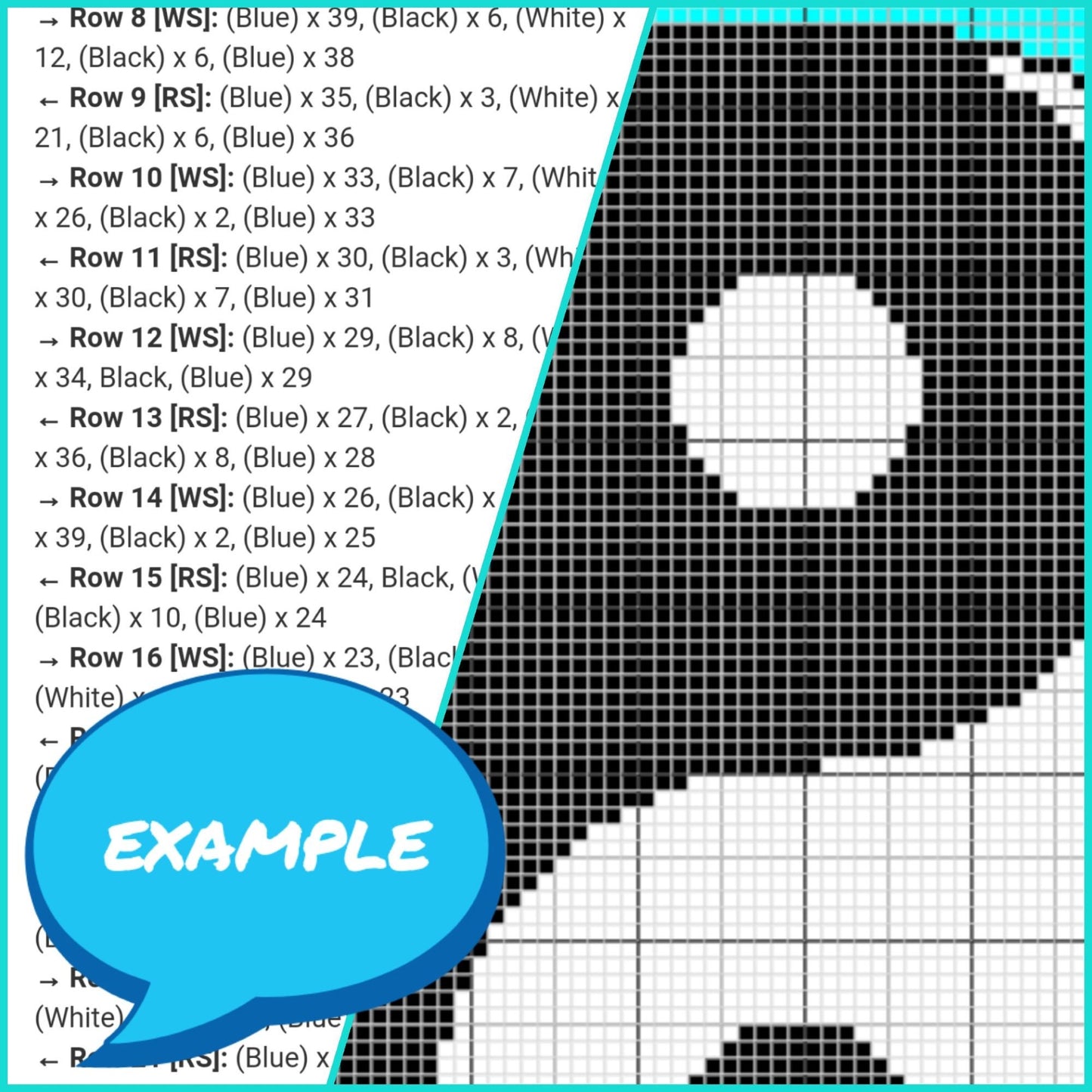 Yin Yang Crochet Pattern- SMALL Crochet BUNDLE: Crochet Pillow Pattern, C2C Afghan Pattern