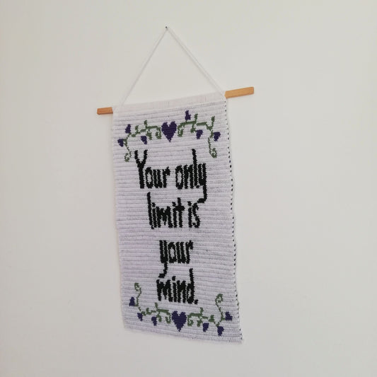 Crochet Wall Hanging Pattern - Your Only Limit
