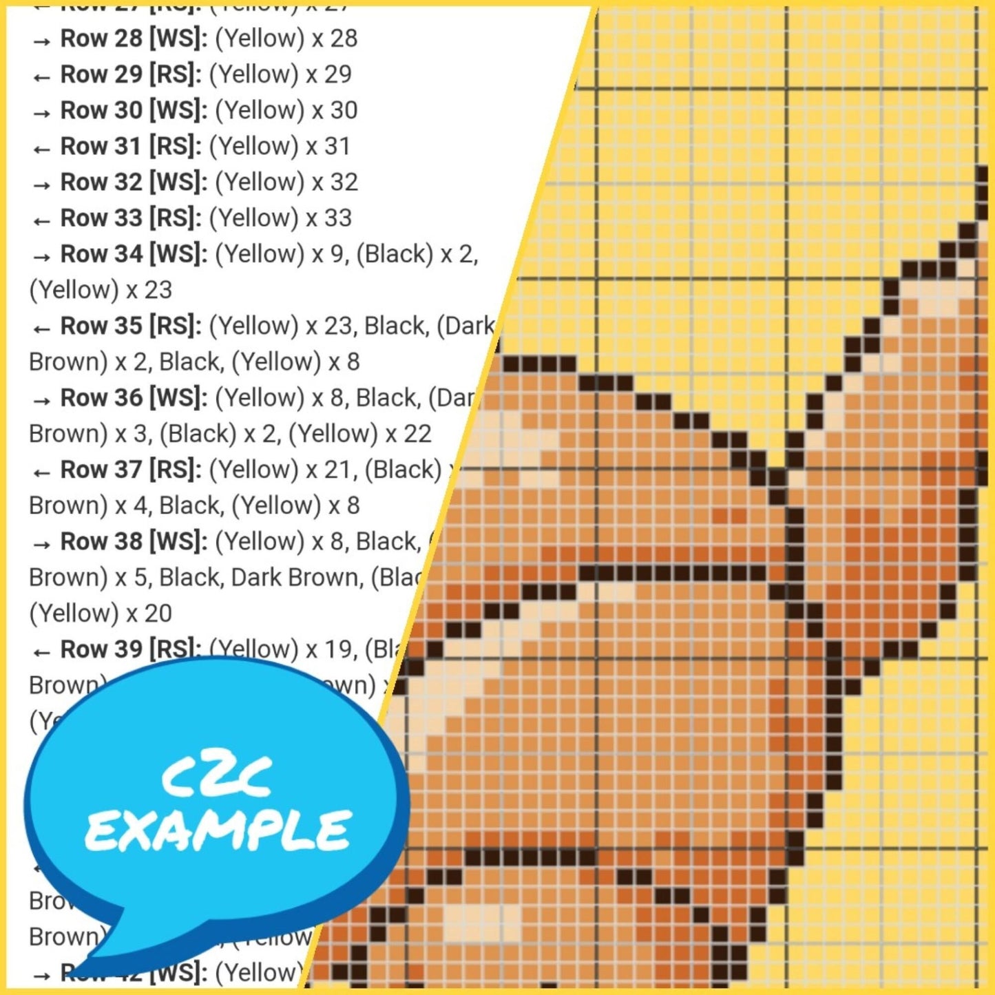C2C Crochet Dog Blanket, Cute Puppy Crochet Blanket Pattern