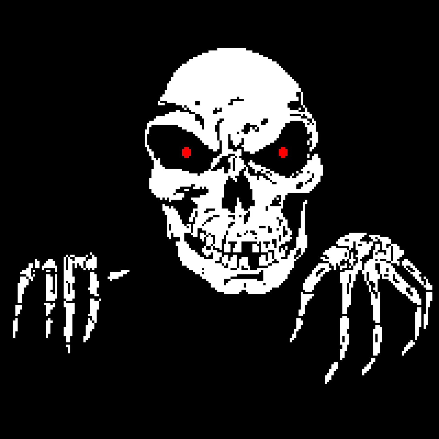 Halloween Crochet Blanket, Tapestry Crochet Skeleton Pattern