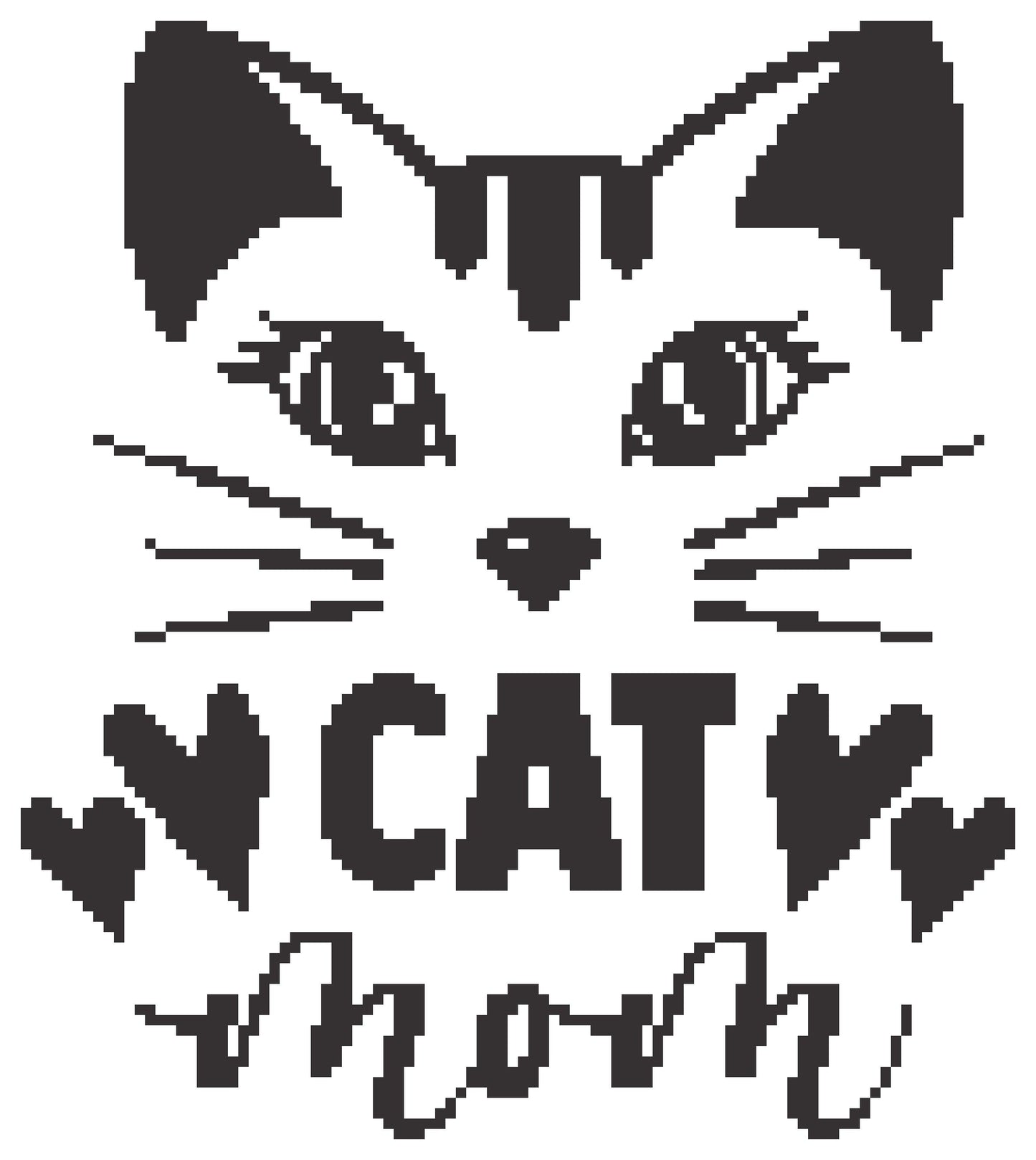 Crochet Cat Pattern - Cat Mom Crochet BUNDLE - Crochet Cat Pillow and Cat Afghan with Written Instructions.
