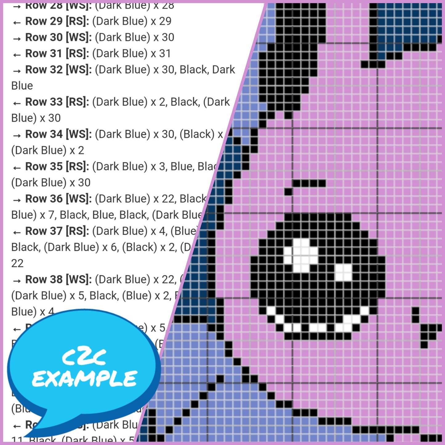 Crochet Halloween Bat Pattern- Crochet BUNDLE - C2C Crochet Pattern, and Tapestry Crochet Halloween Pillow