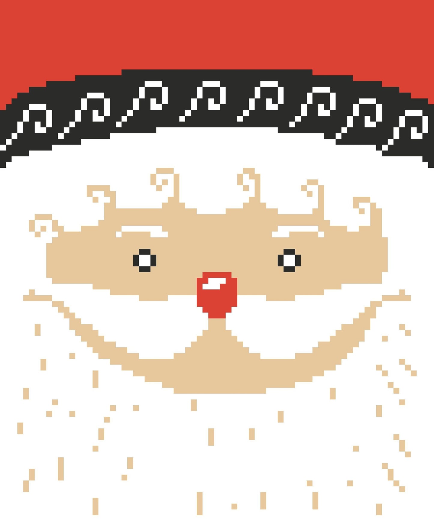 Crochet Santa Pattern - Crochet BUNDLE: C2C Christmas Afghan, Christmas Santa Pillow