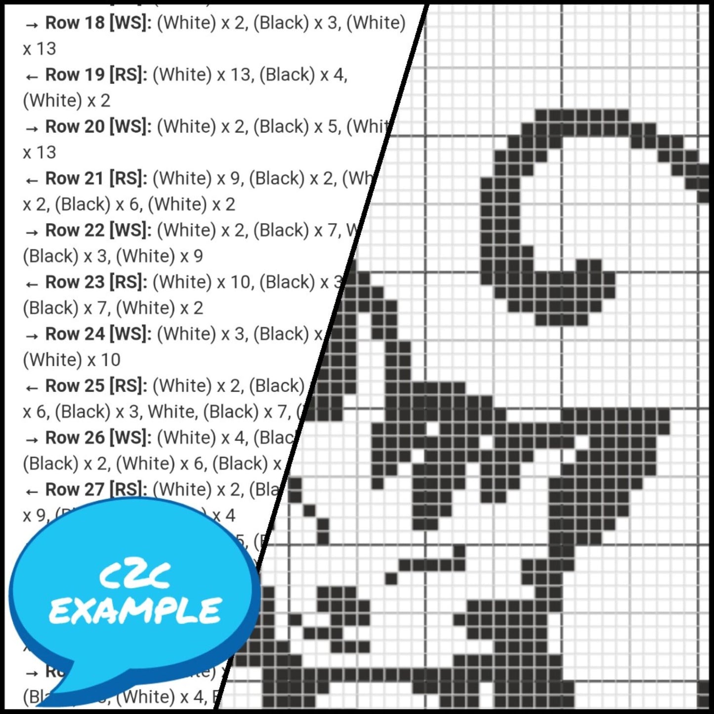 Don't Stress - Crochet BUNDLE: C2C Cat Blanket Pattern, Crochet Pillow Pattern