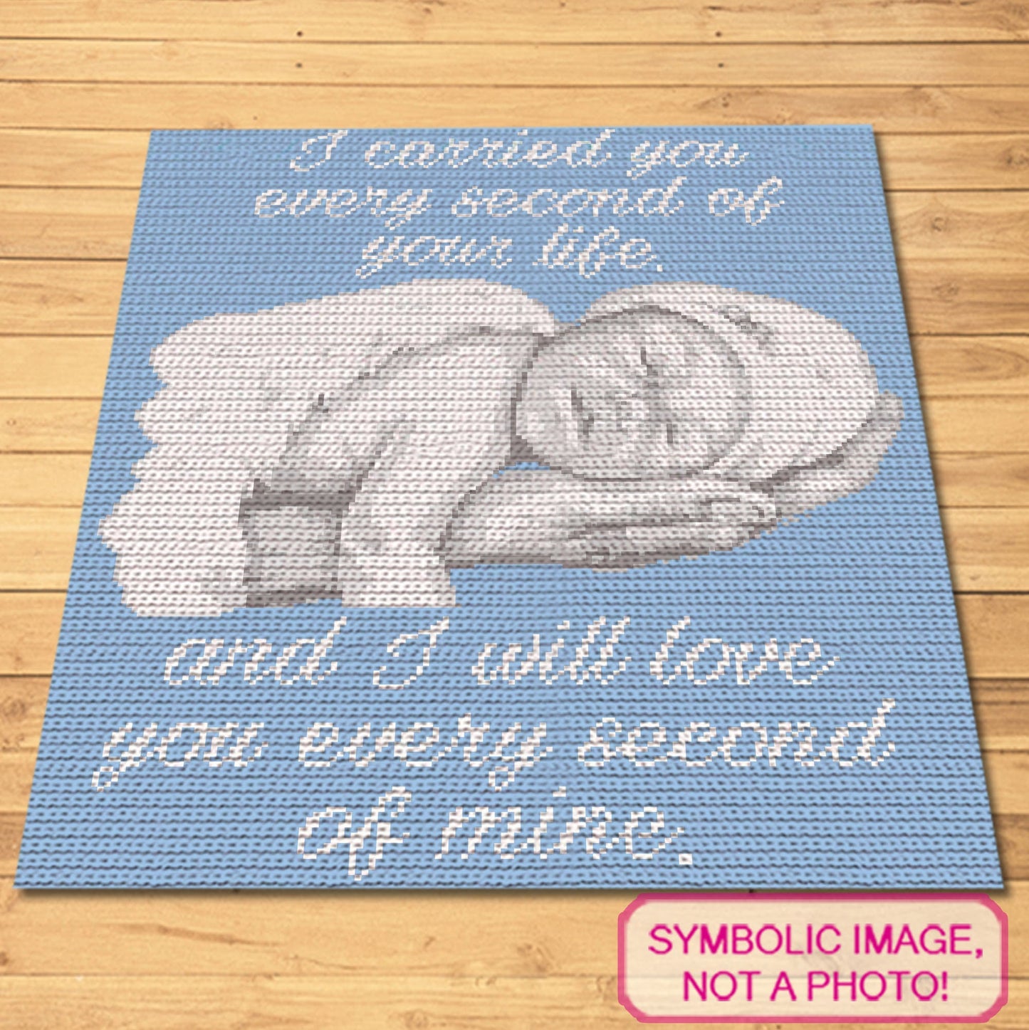 Crochet Angel Blanket - Tapestry Crochet Pattern