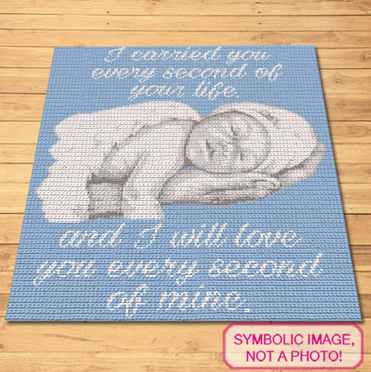 Crochet Angel Blanket - Tapestry Crochet Pattern