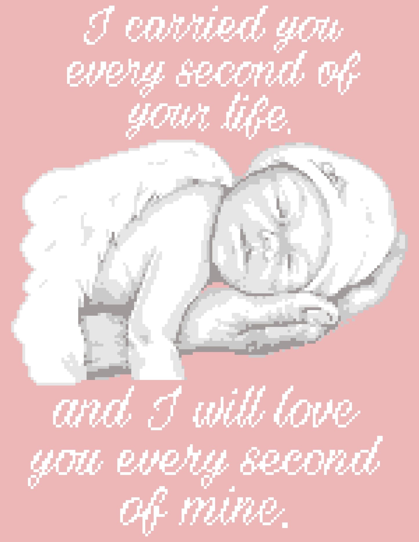 Crochet Angel Blanket - Tapestry Crochet Pattern
