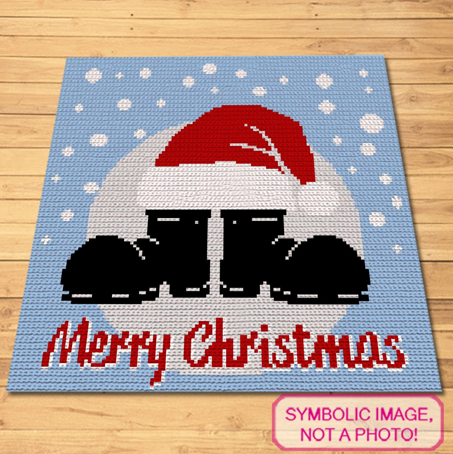Crochet Christmas Santa Boots, Crochet Christmas Pillow Pattern, Christmas Crochet Blanket Pattern