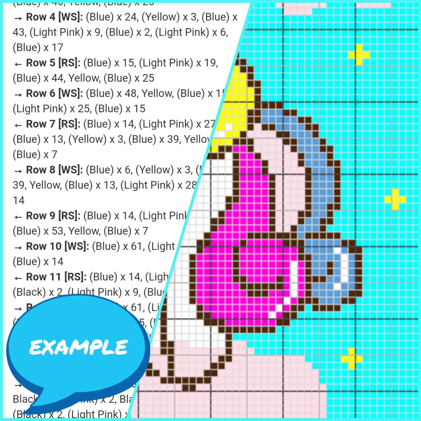 Unicorn Crochet Blanket - Crochet BUNDLE: C2C Unicorn Pattern, Crochet Unicorn Pillow