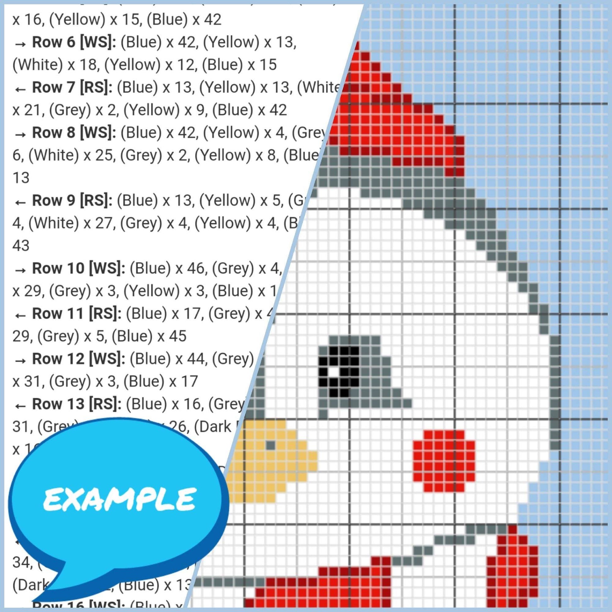 C2C Blanket Pattern with Written Instructions