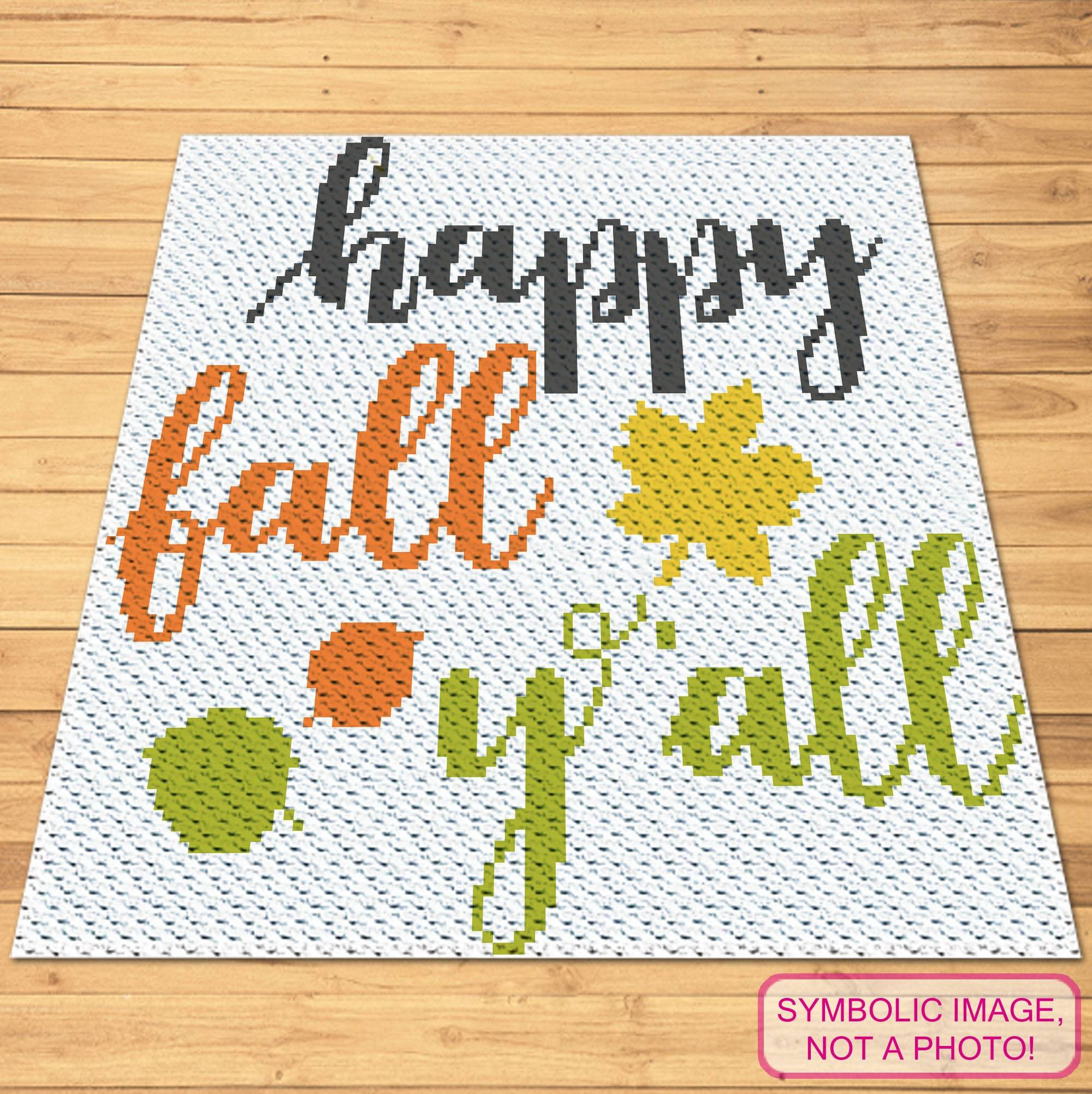Happy Fall Y'all - C2C Fall Crochet Blanket