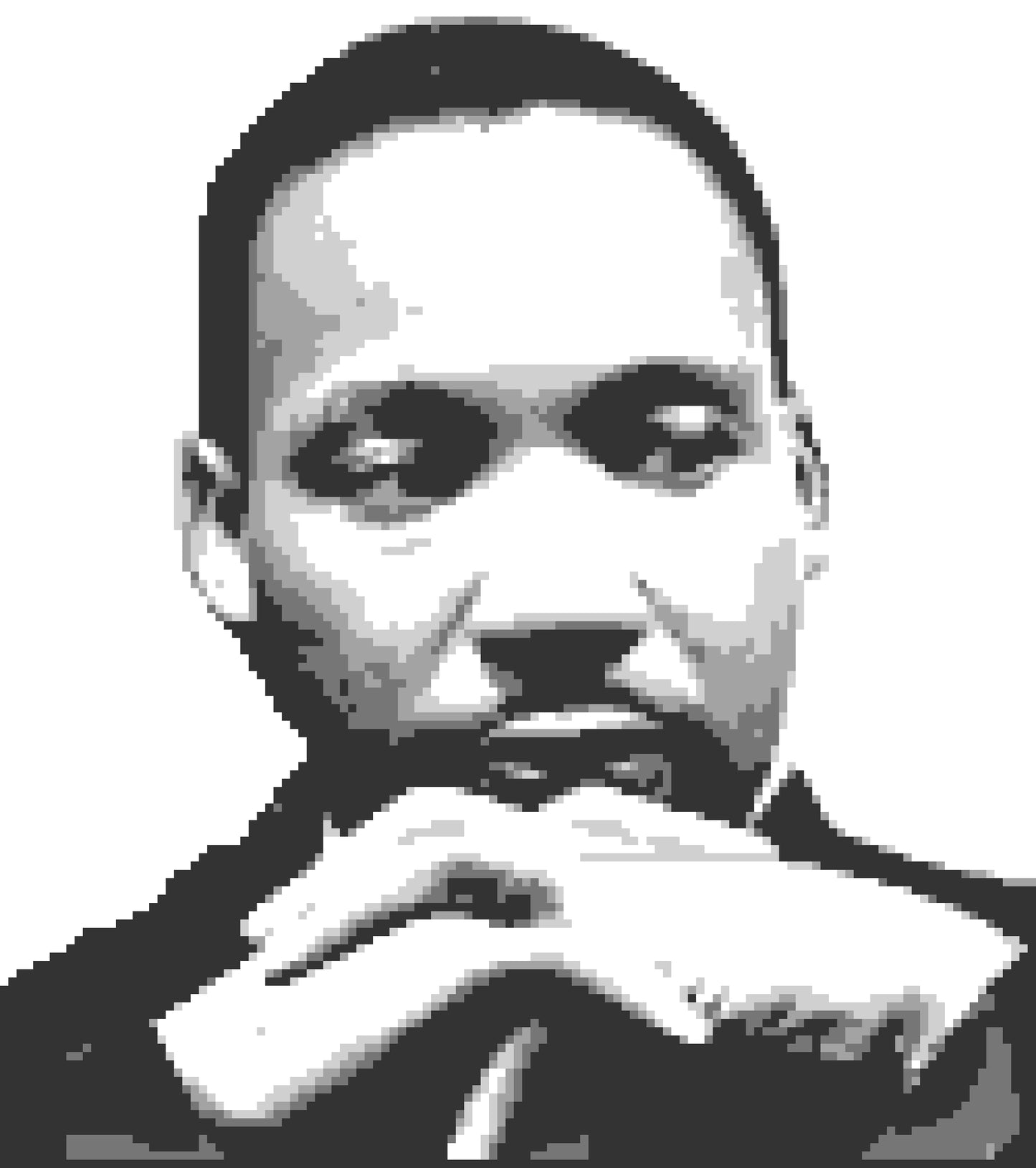Crochet Celebrity Martin Luther King Jr - Crochet Blanket and Pillow Pattern