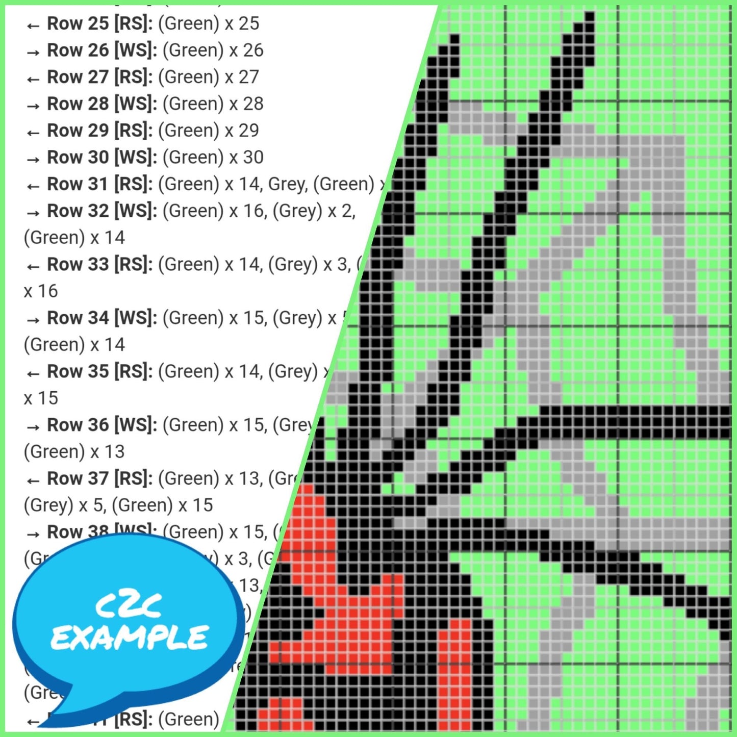 Crochet Spider Pattern - Crochet BUNDLE: C2C Crochet Pattern, Halloween Crochet Pillow Pattern
