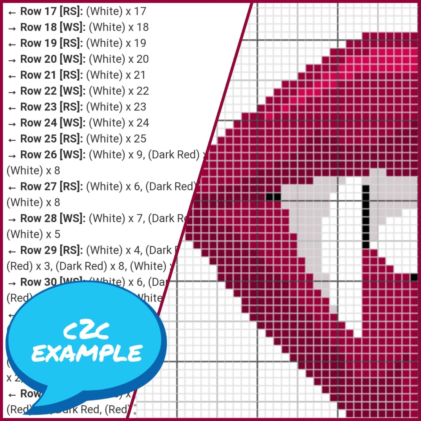 Crochet Vampire Pattern - C2C Halloween Blanket Pattern
