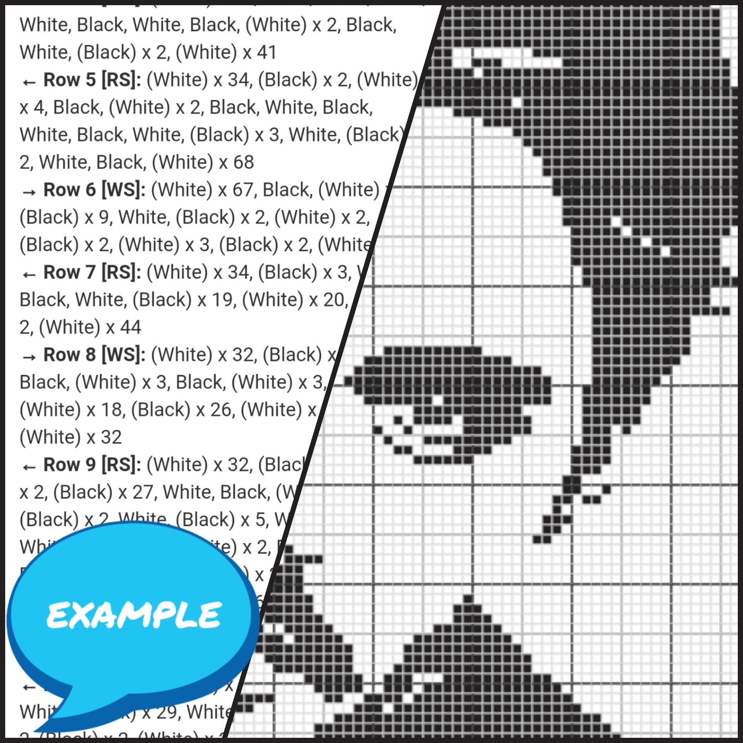 Crochet Celebrity Johnny Depp - Tapestry Crochet Blanket Pattern