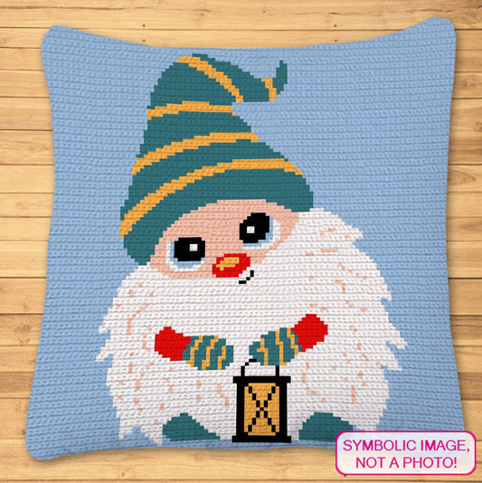 Crochet Pillow Pattern with Written Instructions.