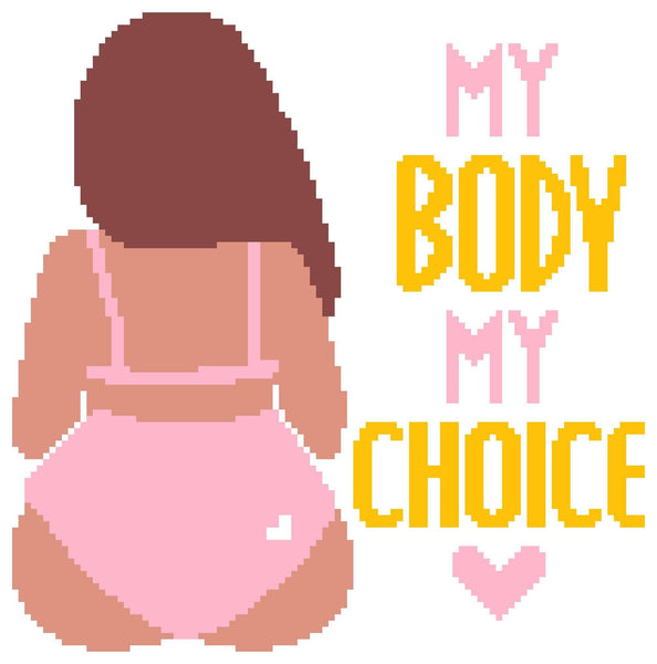 My Body My Choice - C2C Blanket Pattern