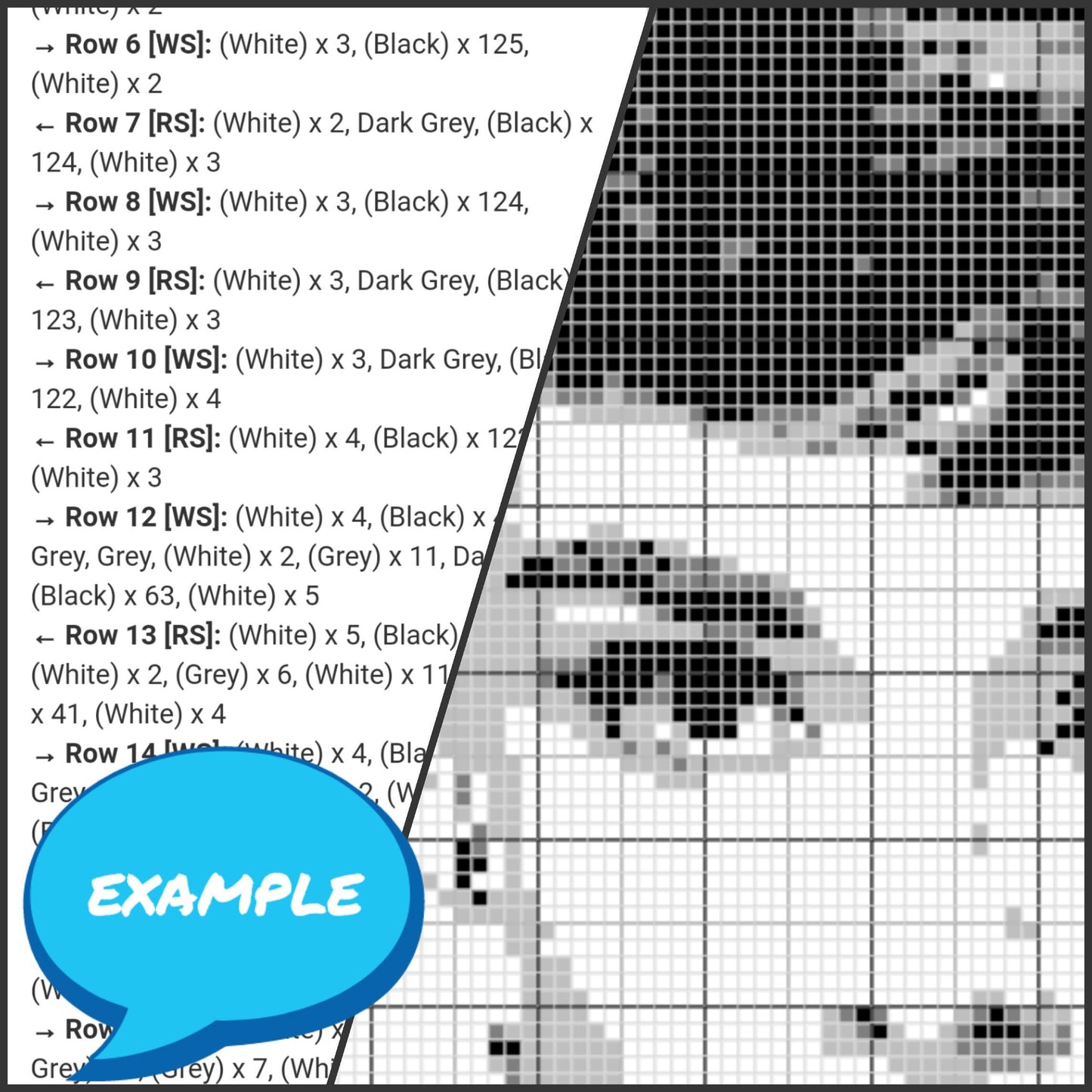 Crochet Celebrity Audrey Hepburn (Short Hair), Crochet Blanket Pattern, Crochet Pillow Patternt Portrait Pattern