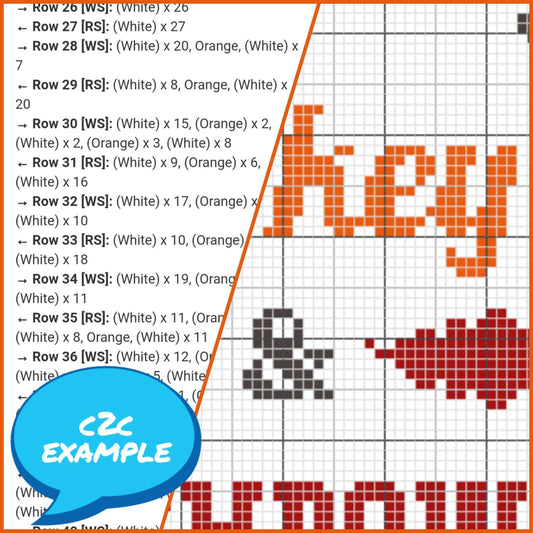 C2C Thanksgiving Crochet Pattern - Turkey and Touchdowns