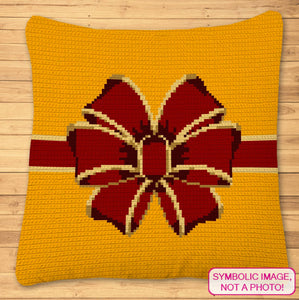 Crochet Gift Pattern, Christmas Blanket Pattern, Christmas Crochet Pillow Pattern